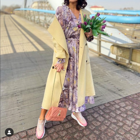 Zara wool limited edition coat bloggers fav - Picture 8 of 13